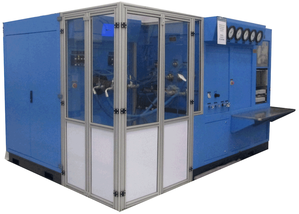 lube oil component test stand