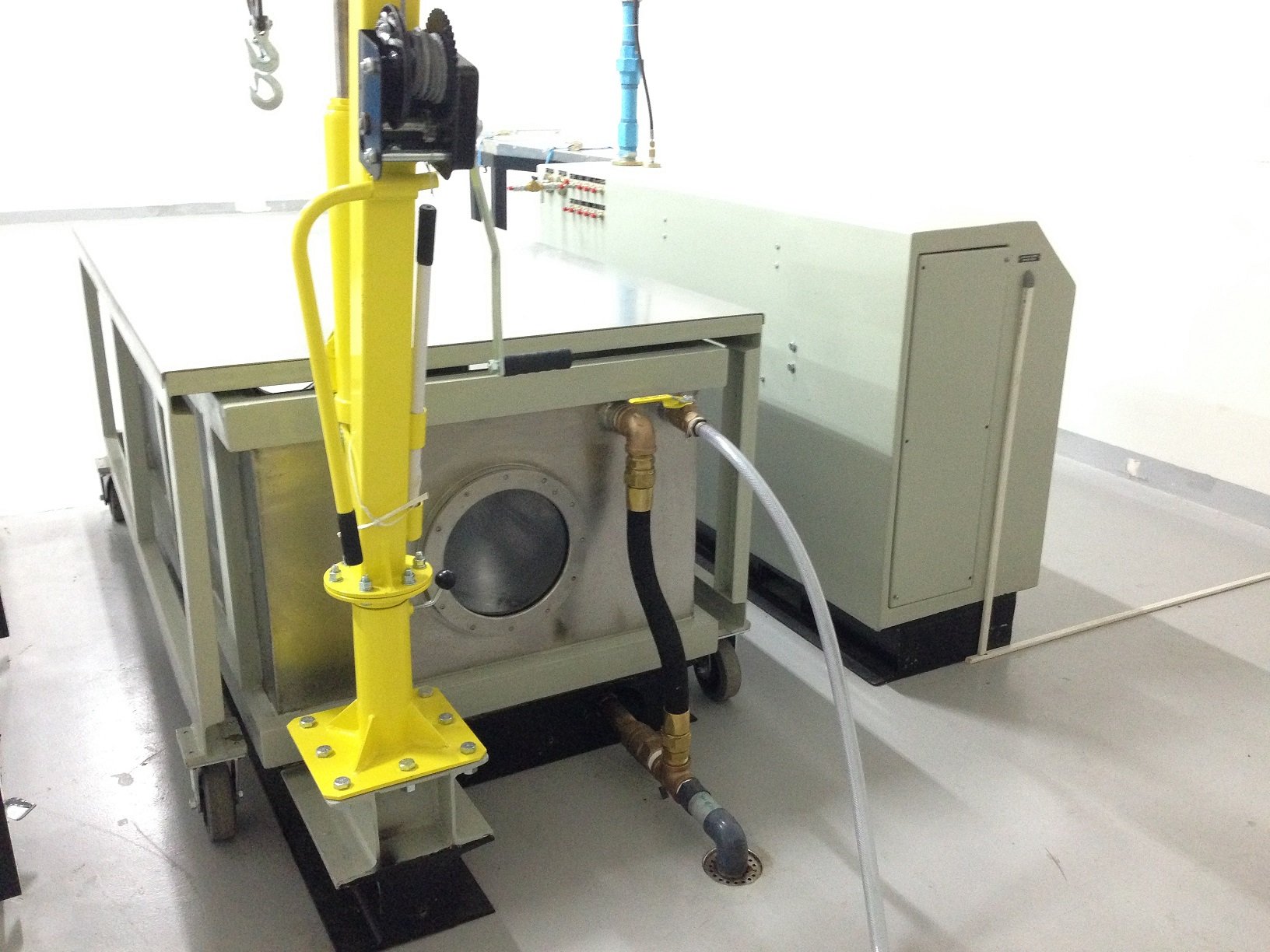 Pneumatic Heat Exchanger Test Stand for Asian MRO