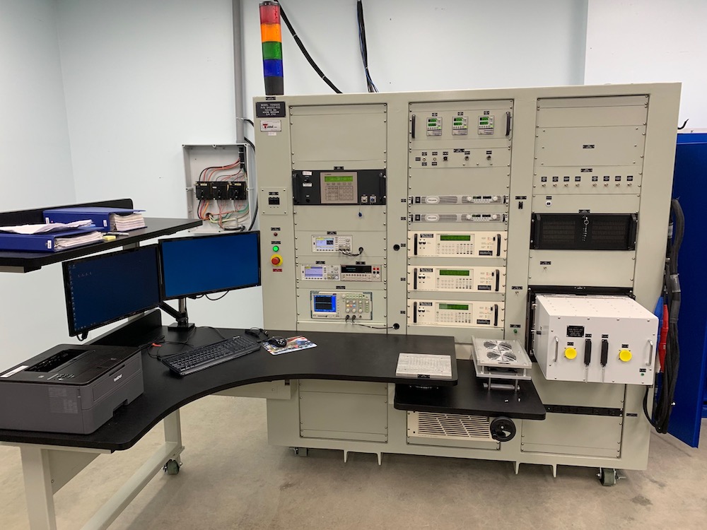 Three-Bay CATE-Nx Automatic Test Equipment (ATE) Test Stand for NC MRO